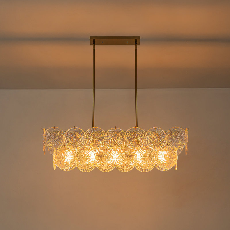 Lustre en verre Sunflower