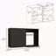 Armoire murale de cuisine Bussolengo, deux tablettes-1399052414