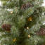 The Holiday Aisle® Snowy Concolor Fir Tree with LED Lights-88089313