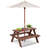 Mald Kids Round Outdoor Table Or Chair and Chair Set