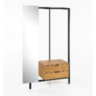 Swider Solid Wood 110cm W 2 - Drawer Chest of Drawers