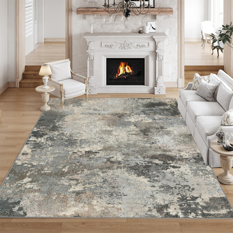 Tapis lavable à la machine Luxeliving, Rectangulaire 10 pi x 8 pi