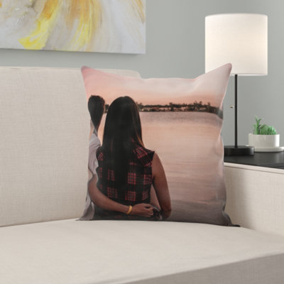 Coussin décoratif couple