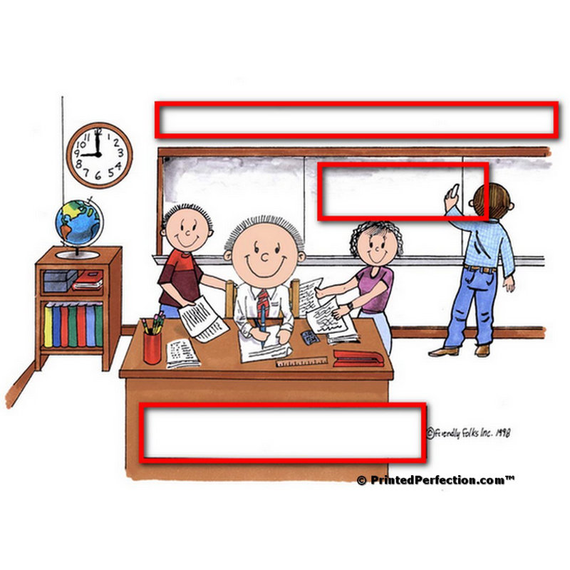 Personalized Teacher, High School - Porte-clés à filer, Oui