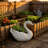 tall White Swan Statue