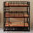 Solid Metal Triple Bunk Bed With Trundle Guardrail ,Ladder And Trundle-1042194501