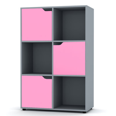 Fidellia 90.5cm H x 60cm W Cube Bookcase