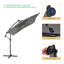Parasol suspendu en porte-à-faux 8 pi 2 po x 8 pi 2 po-994264196