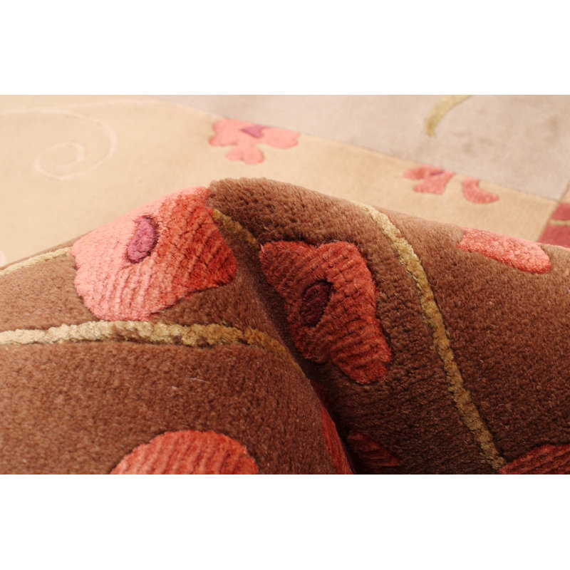 Tapis beige soyeux 3 po 9 po x 5 po 9 po Silk Touch