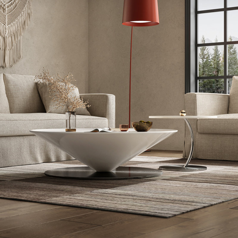 Modern style round tea table