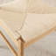 Arvillia Oak and Veneer Wooden Rope Dining Chairs - Mid Century Design & Responsibly Sourced