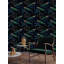 Rouleau de papier peint adhésif Tropical Night Peacock Bird-684305508