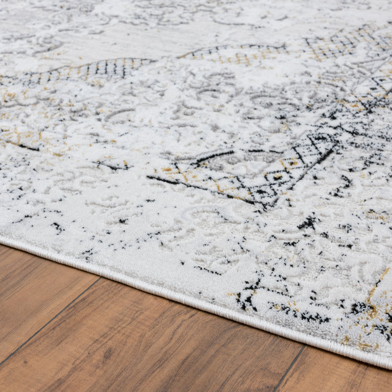 Tapis rectangulaire 7 pi 9 po x 10 pi 8 po Metztli