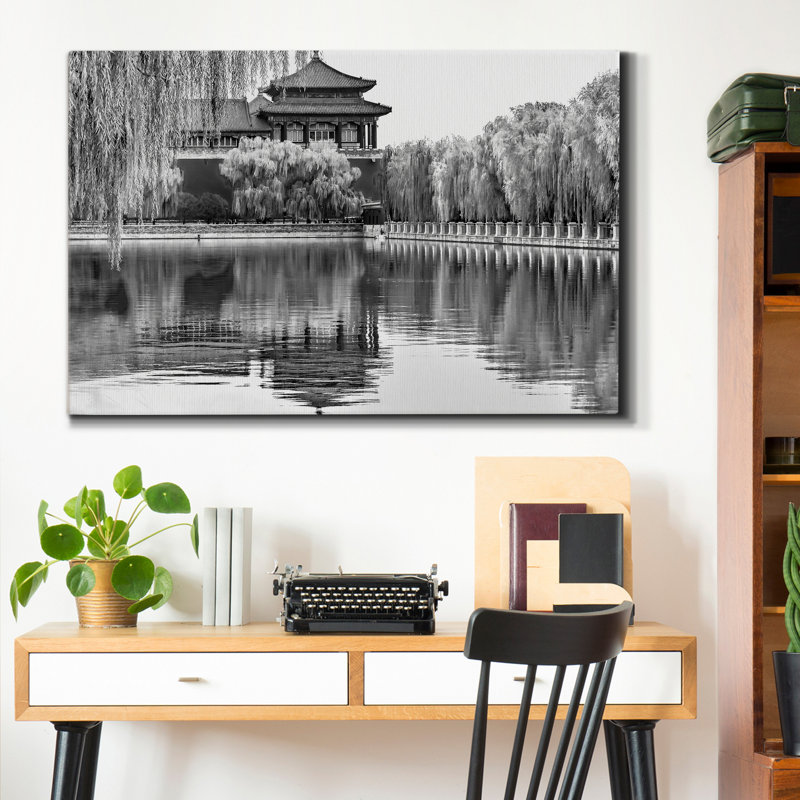 Meridian Gate Reflection - reproduction de photo sur toile tendue, H 18 po x l 27 po x P 1 po