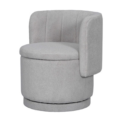 Swivel Chair With underseat Storage Space