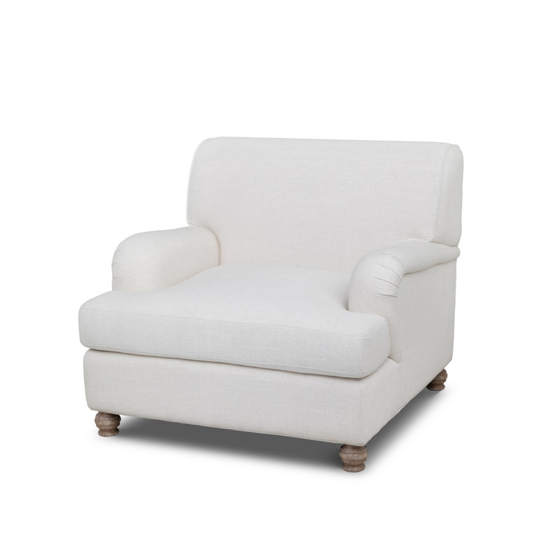 Kenwood Occasional Chair, Mocha, Ivory