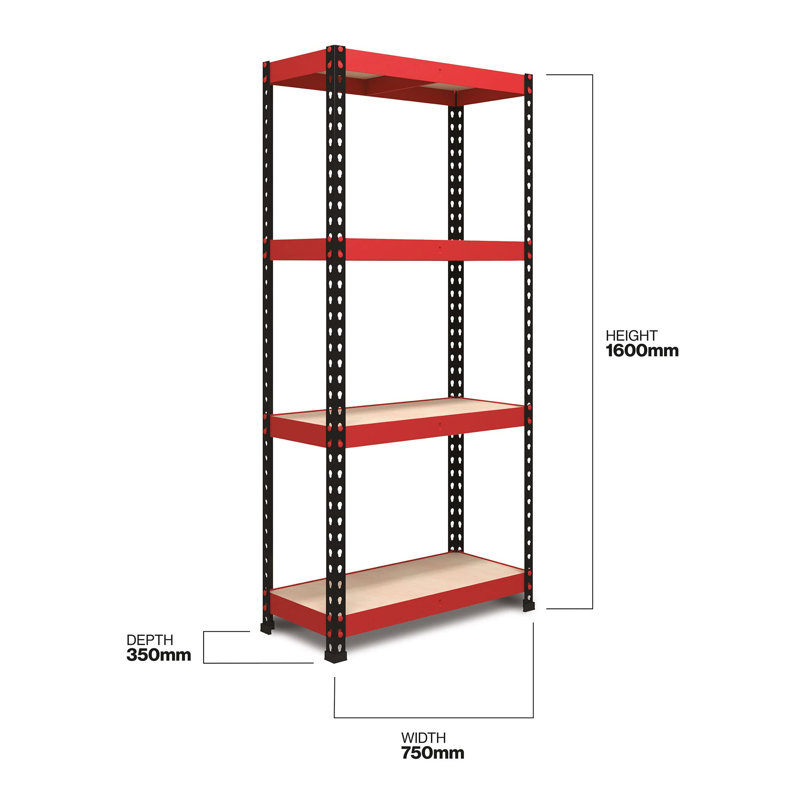 75cm W Metal Shelving Unit