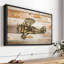 Caricature d'un avion sur toile-102858951
