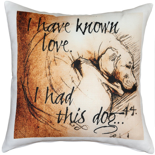 Coussin intérieur / extérieur I Have Known Love
