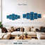 Motif papillon bleu-2117568439