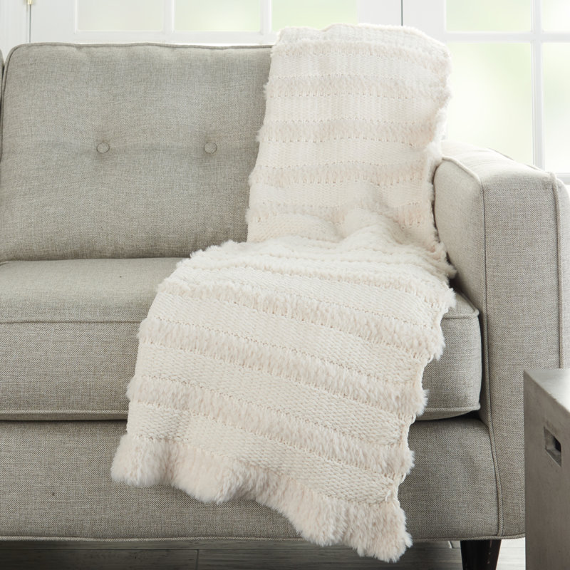 Knitted Throw Blanket