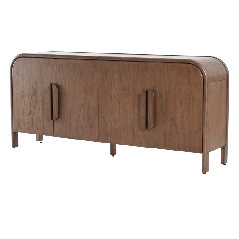 Serenia 4-Door Buffet - Walnut, Walnut