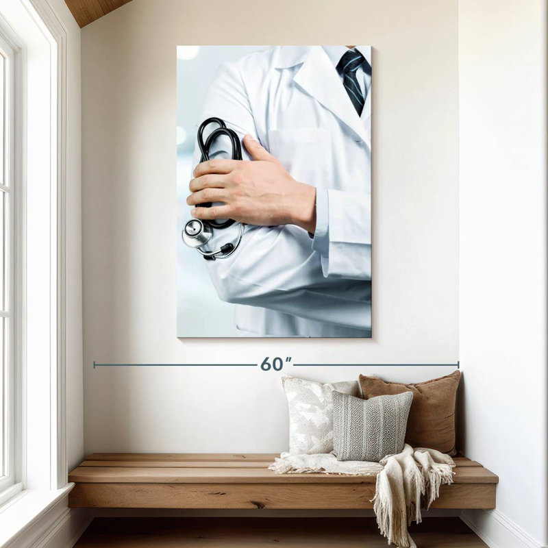 Alcaraz Hospital Doctor On Duty, 48" H x 32" W