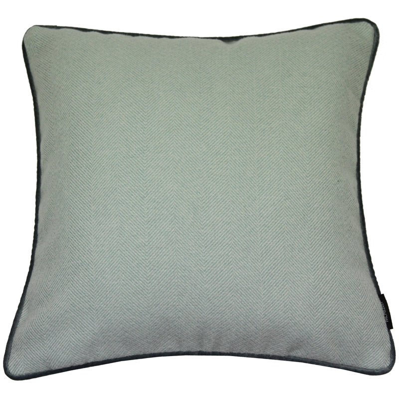 Suwanee Square Cushion, 43 x 43cm, Sky Blue/Grey