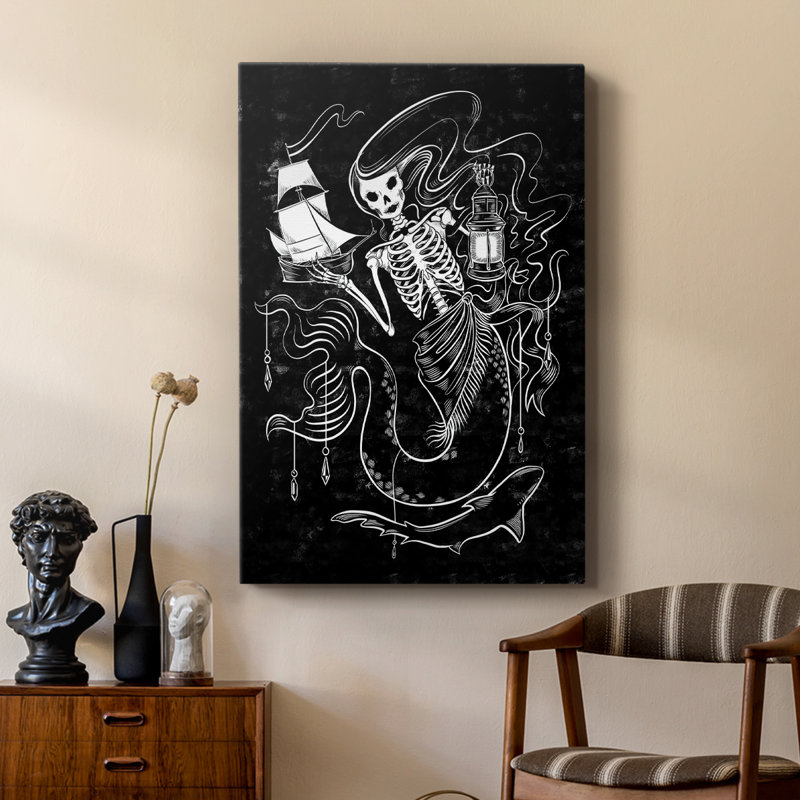 Pirate Mermaids I - galerie sur mesure, H 18 po x l 12 po