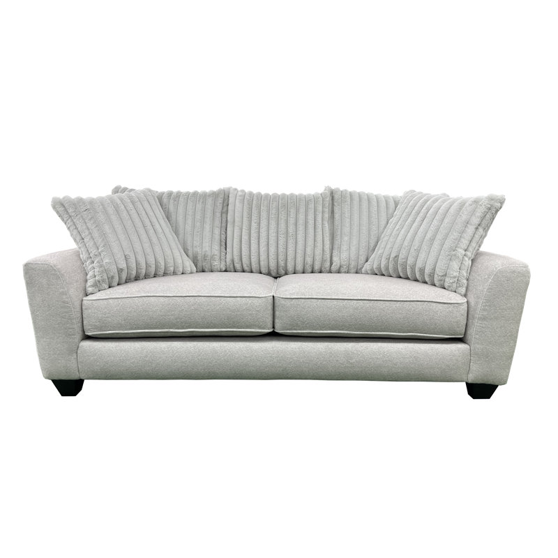 Canapé en microfibre Broadway, gris
