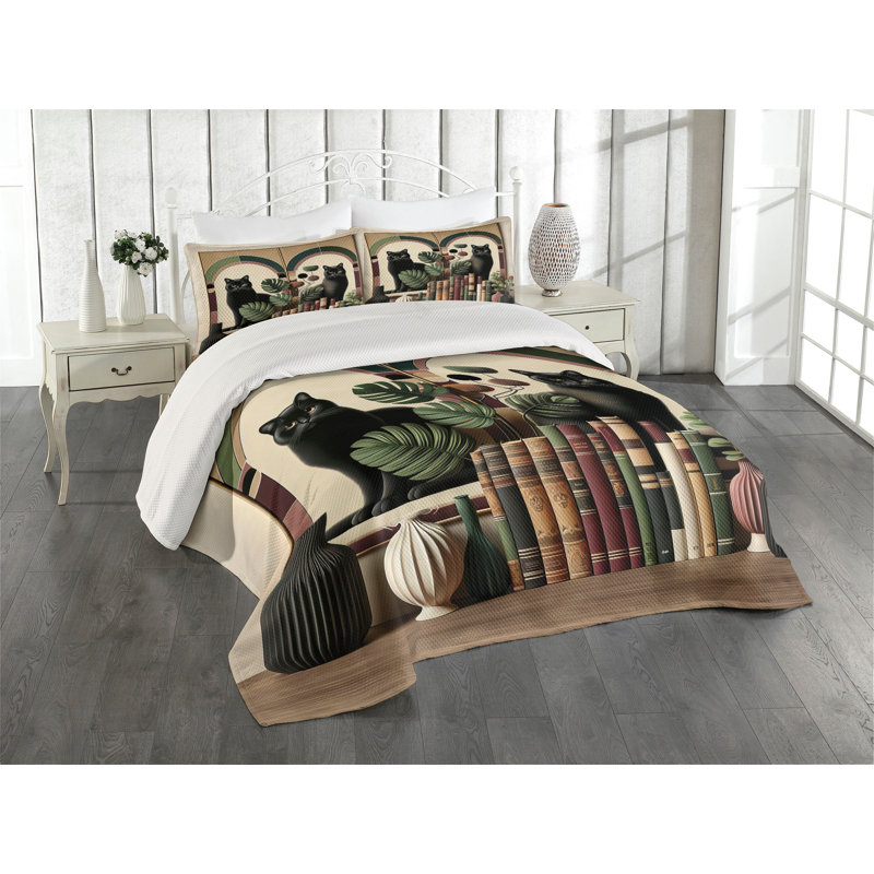 Polyester Coverlet, King Coverlet + 2 Standard Shams