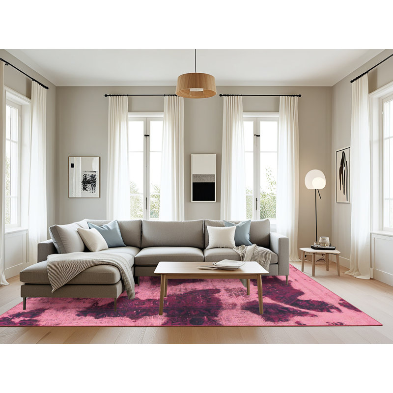 Tapis abstrait moderne 993, Rectangle 8 pi x 10 pi