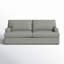 Canapé-lit rembourré sur mesure 84 po Cleo-727158985