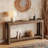 63-Inch Entryway Console Table, 2-Tier Narrow Sofa Table Behind Couch for Foyer, Hallway-243183594