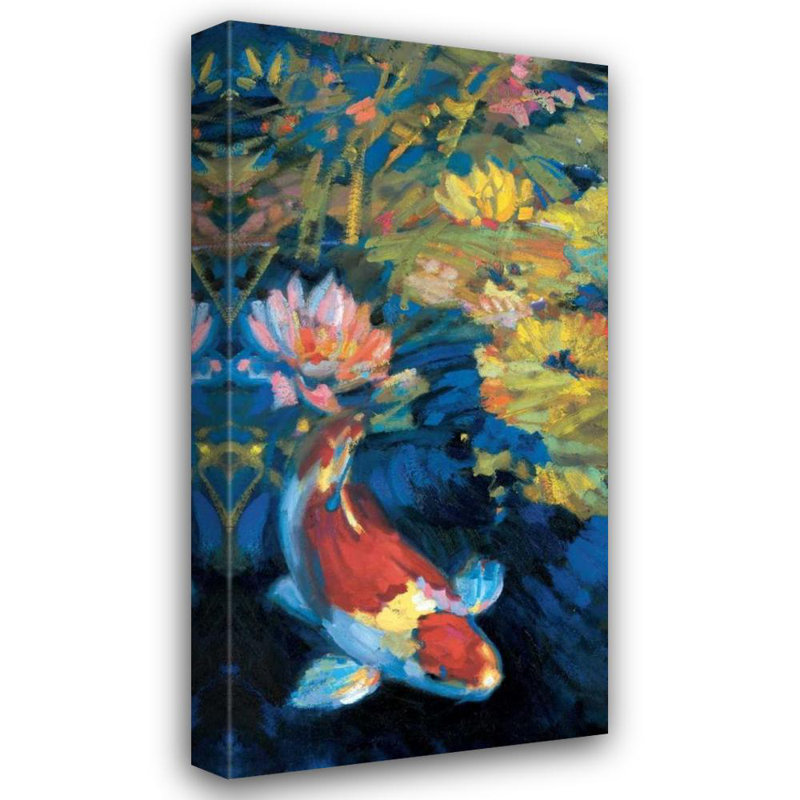 «Red Barrel Studio® Ostlund, Leif Gallery», art sur toile tendue: Asian Serenity I, H 48 po x l 26 po