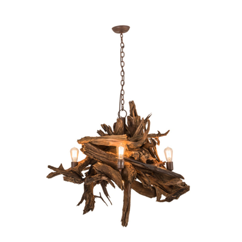 Driftwood 6 - Light Chandelier