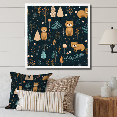 Art mural «Teady Bear Nursery - Bear 2»