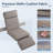Valierius Outdoor Chaise Lounge Chair Set With Side Table For Poolside, Patio & Deck-105649924