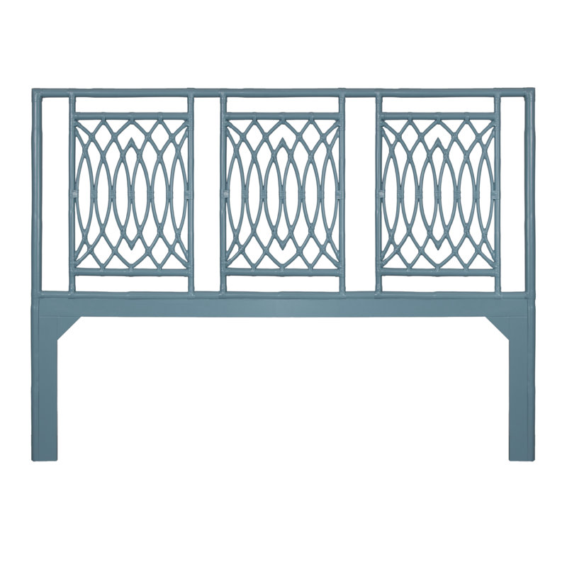 Haskins Headboard, King, Regatta Blue