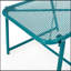 Élégante table d'appoint en fer thermolaqué avec plateau en filet, parfaite pour l'extérieur et les petits espaces-2069658471-2069658473