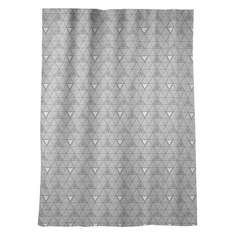Jordao Room Darkening Curtain Single Panel, Gray