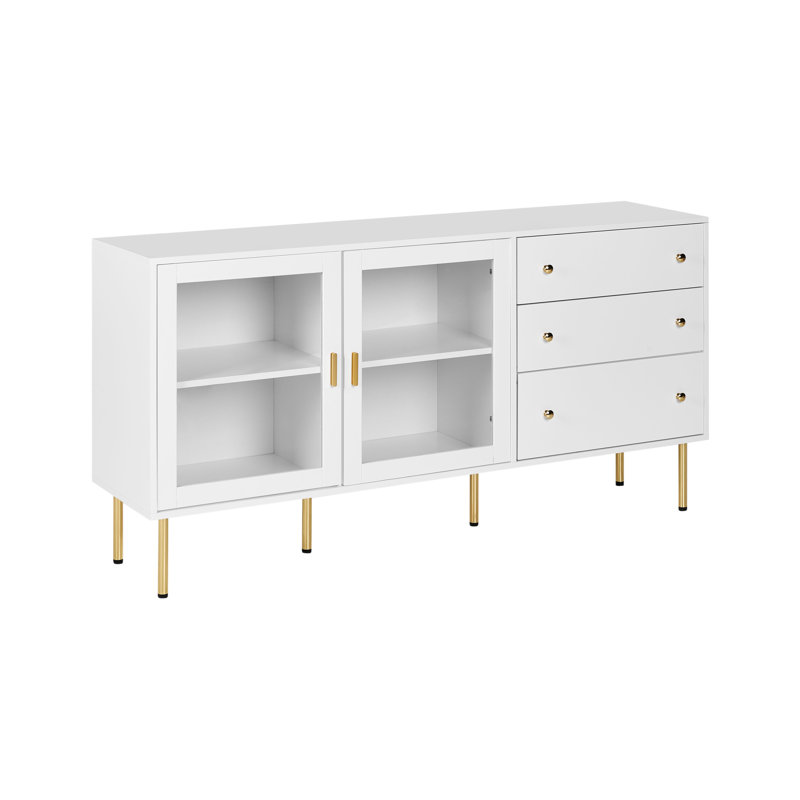 Almaree Zinc Alloy 2 - Door Rectangle Accent Cabinet