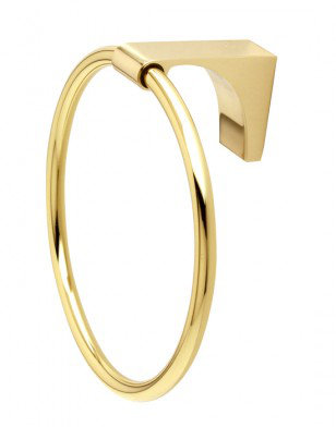 Luna Wall Mounted Towel Ring