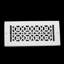 Grille en fonte d'aluminium Achtek 4 po x 8 po-81354503-81355419