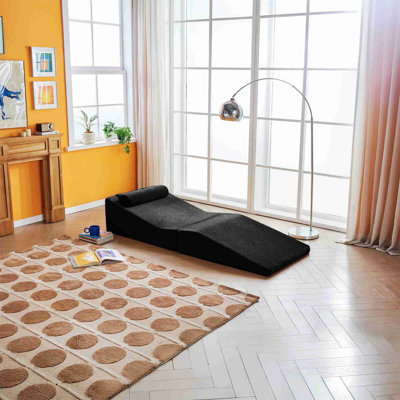 Méridienne pliable, chaise Tatami portable pour le salon, la chambre à coucher
