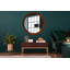 Huldar Glass Flat Wall Mirror