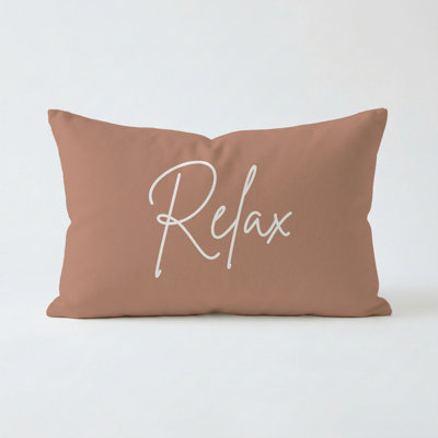 Relax Pillow 21"X13" Latte