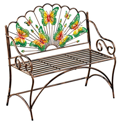 Banc de jardin butterfly Riggle