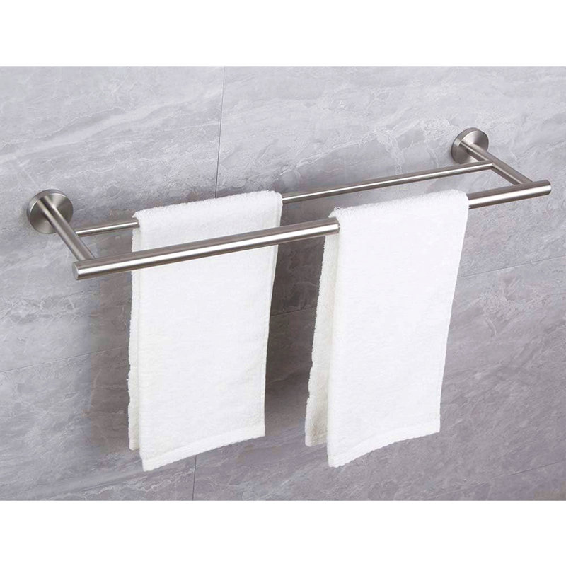Porte-serviettes mural 23,6 po, Nickel