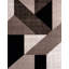 Kiraz Abstract Area Rug in Brown/ White/ Black/ Beige/ Grey-1819325525